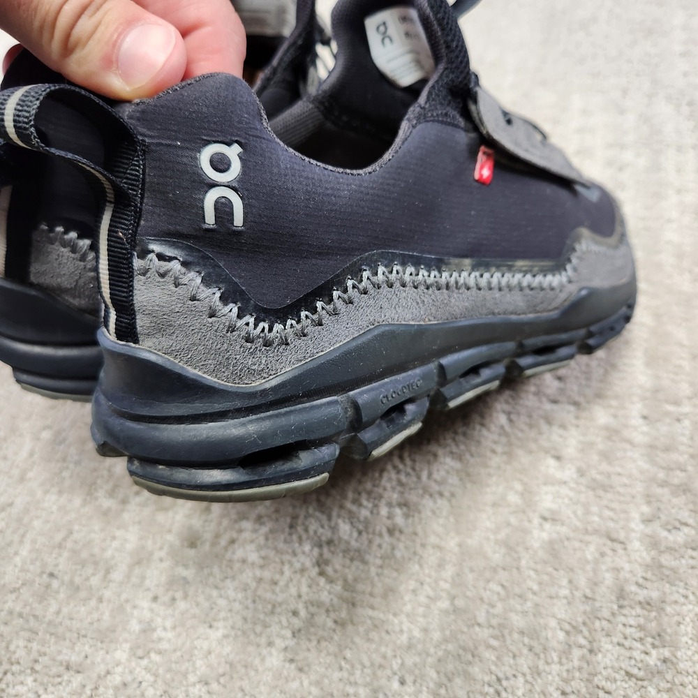 On Cloud Cloudaway Shoes Men 9.5 Black Gray Running Athletic 4999134 Waterproof‎ - Picture 4 of 10